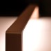 Επιτοίχια απλίκα LED 18W 3000K θερμό φως μπάρα από αλουμίνιο σε χρυσό | Aca | ZD810418LEDGD